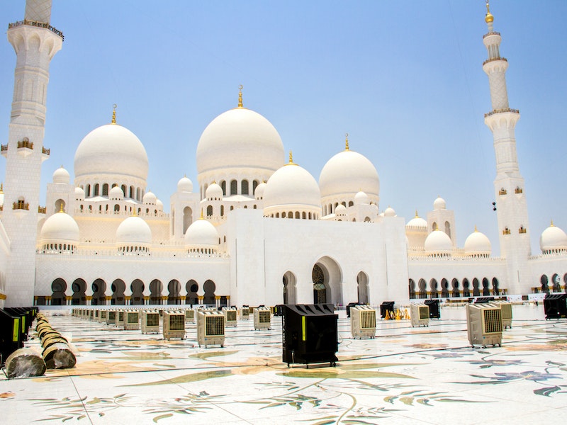 Community gathering at a masjid